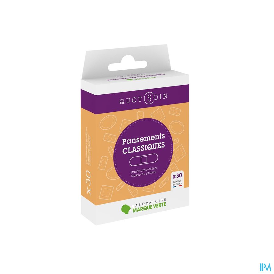 Marque V Quotisoin Pansements Classique 30