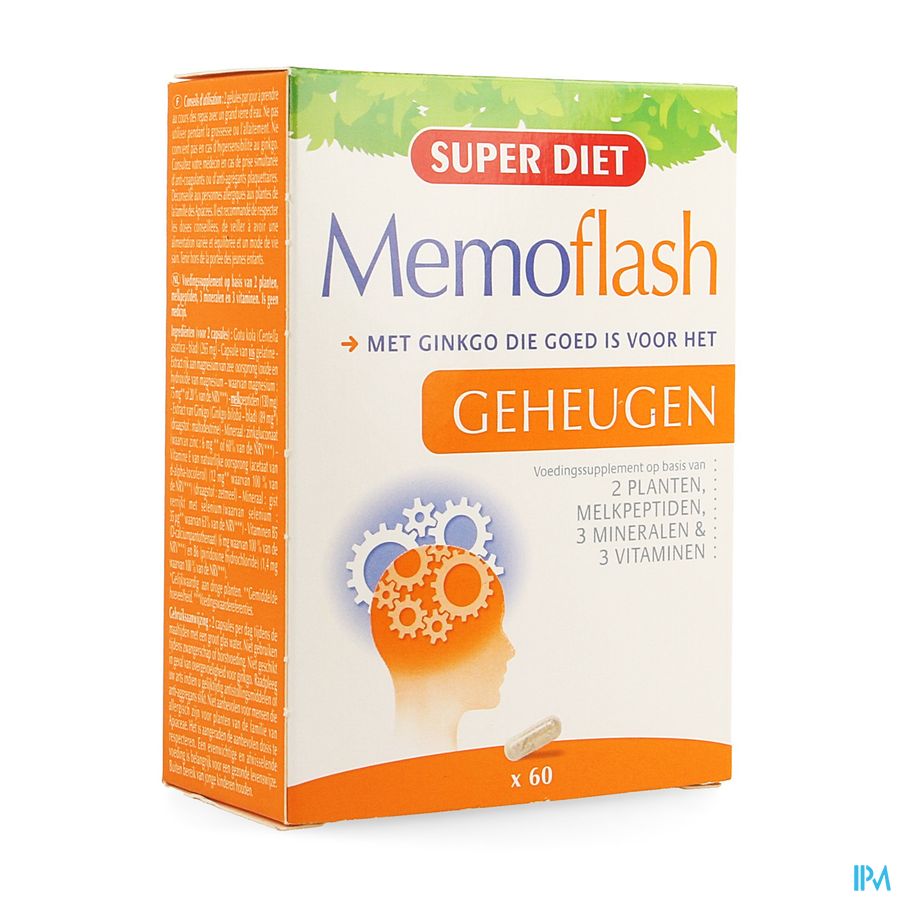 Superdiet Memoflash Caps 60 Superdiet Memoflash Caps 60