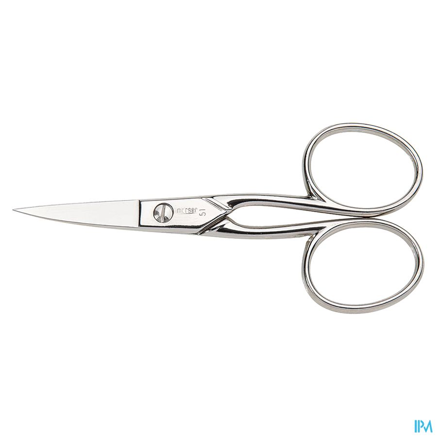 Mörser Nagelschaar met lang blad, verguld N°51 Mörser Nagelschaar met lang blad, verguld N°51