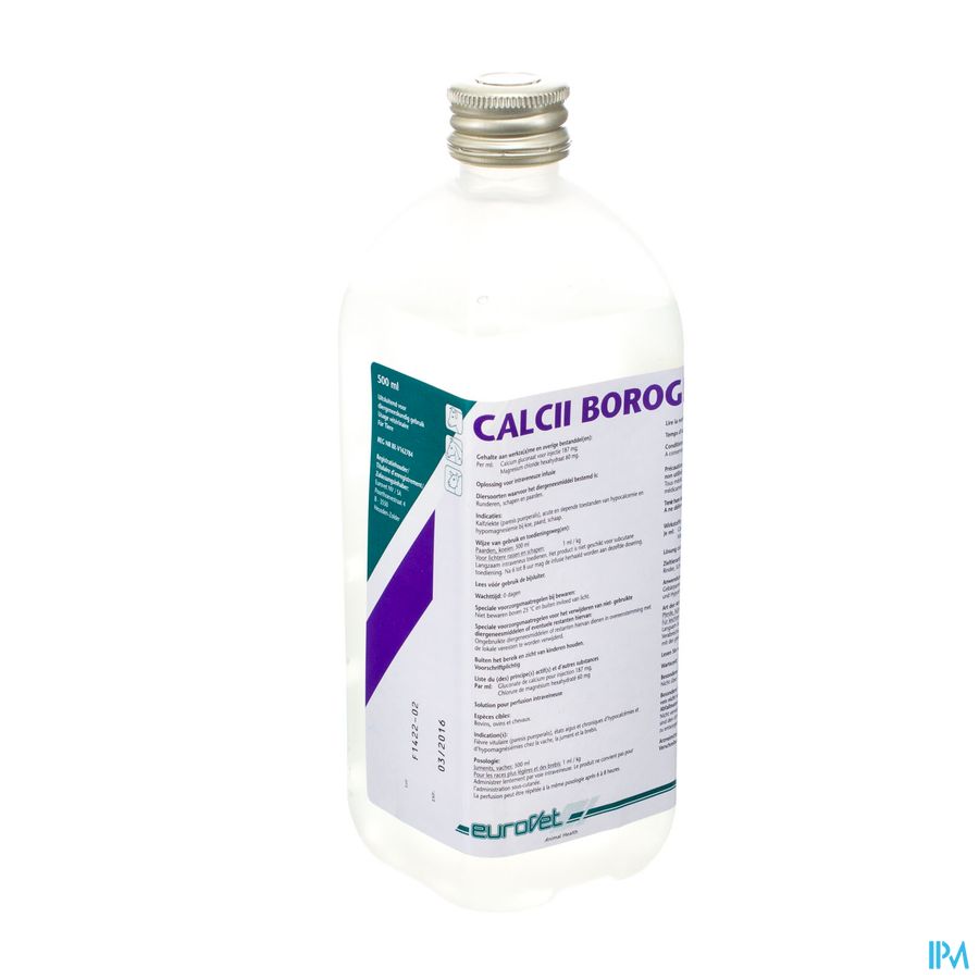 Calcii Borgluconas 500ml Calcii Borgluconas 500ml
