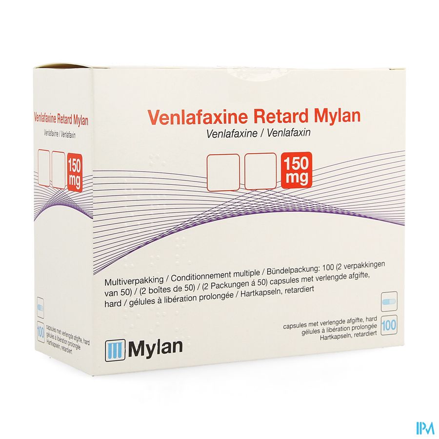 Venlafaxine Retard Ab 150,0mg Caps Verl. Afg.100 1