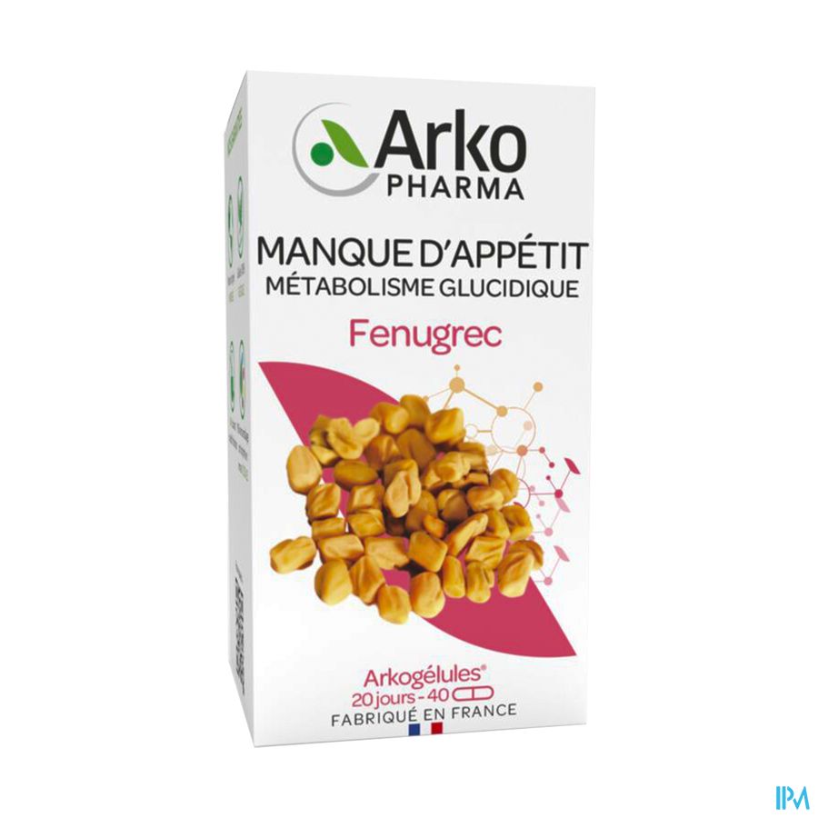 Arkogelules Fenugrec Bio Caps 40 Arkogelules Fenugrec Bio Caps 40