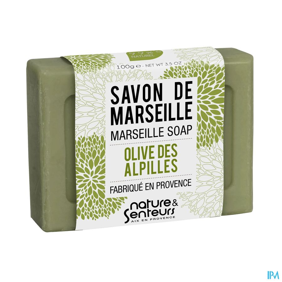 Nature&senteurs Savon Marseille Olive Alpilles100g Nature&senteurs Savon Marseille Olive Alpilles100g