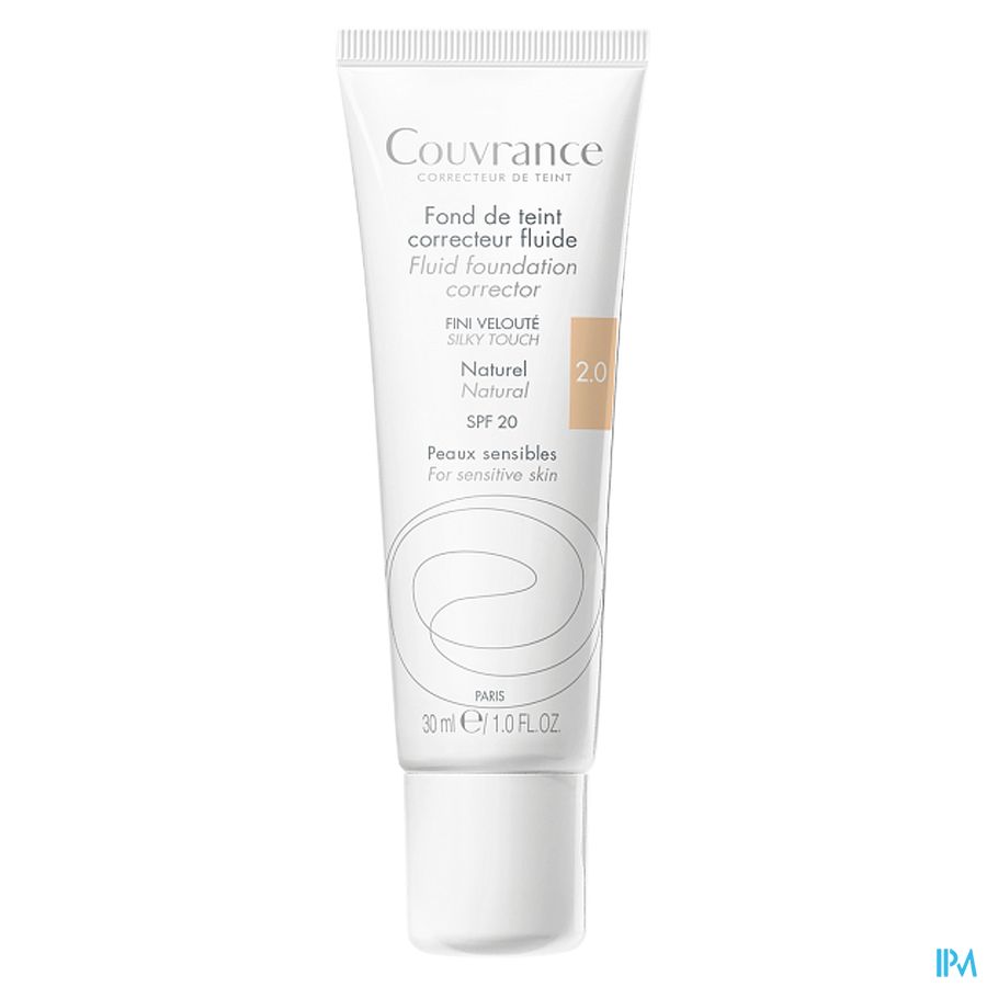 Avene Couvrance Fdt Correct. Fluide 2 Naturel 30ml 5