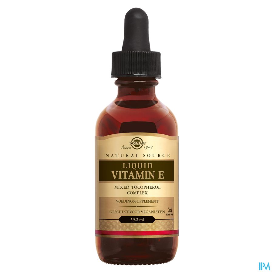 Solgar Liquid Vitamin E Complex Olie Gutt 59,2ml Solgar Liquid Vitamin E Complex Olie Gutt 59,2ml