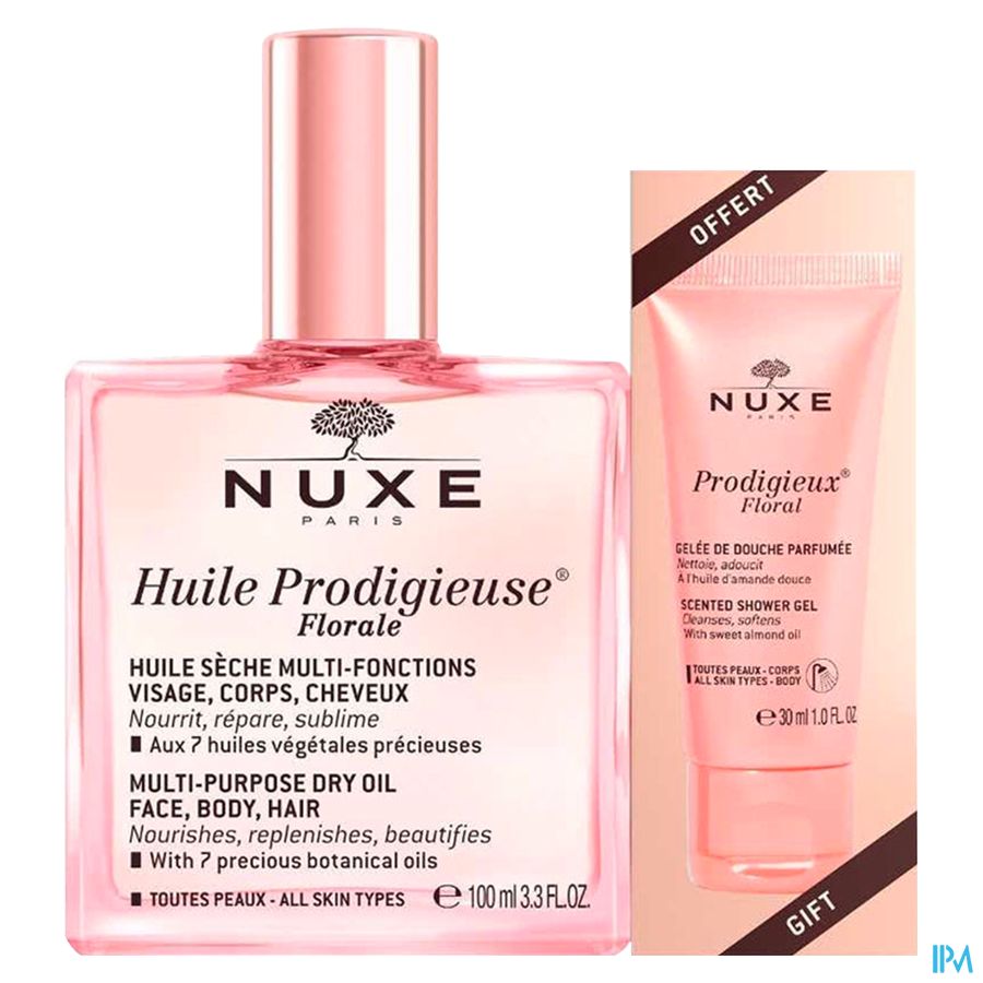 Nuxe Huile Prodigieuse 100ml+show Gel Floral 30ml 1