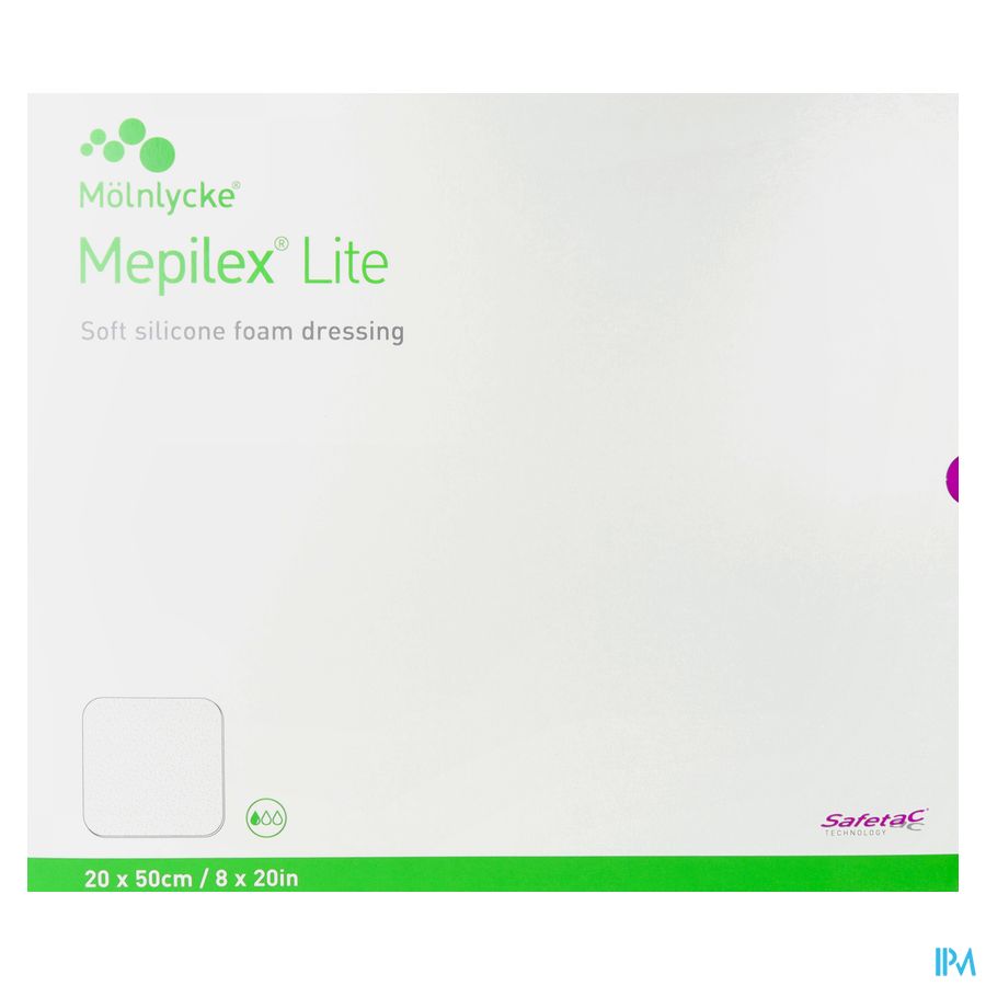 Mepilex Lite Pans Fin Sil Ster 20x50,00cm 4 284500 3