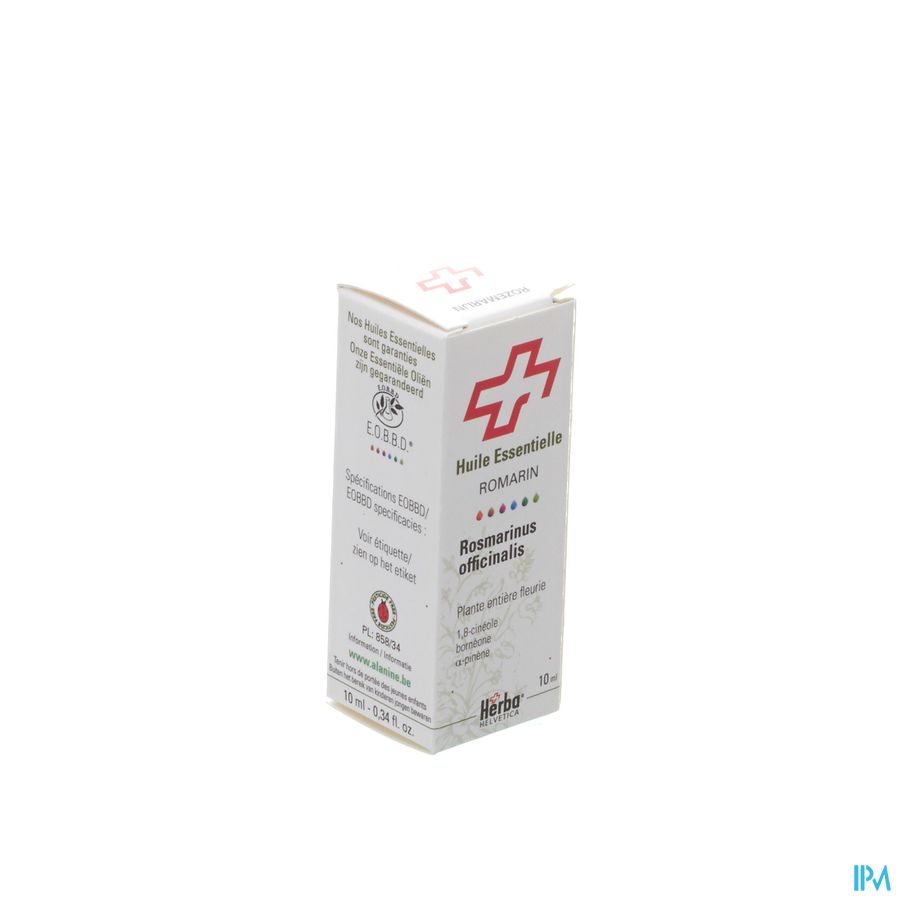 Romarin Off.cin.pe Fleurie Herba Helv.hle Ess 10ml Romarin Off.cin.pe Fleurie Herba Helv.hle Ess 10ml