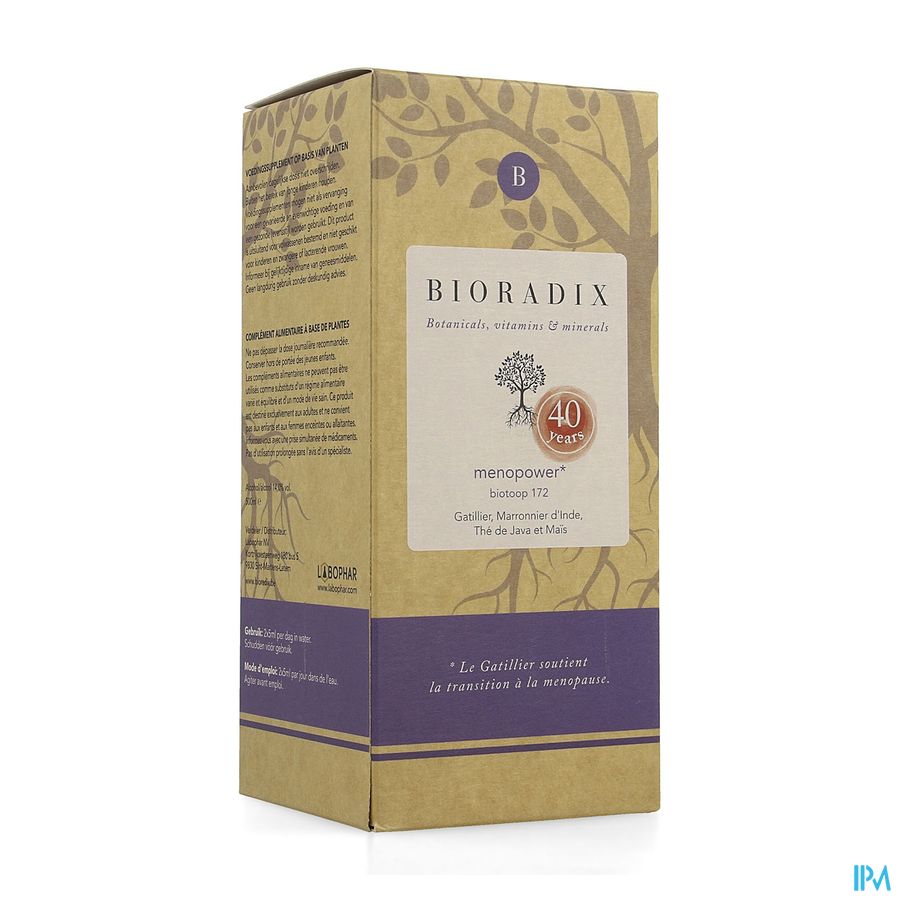 Bioradix - Menopower Biotoop 172 500ml Bioradix - Menopower Biotoop 172 500ml