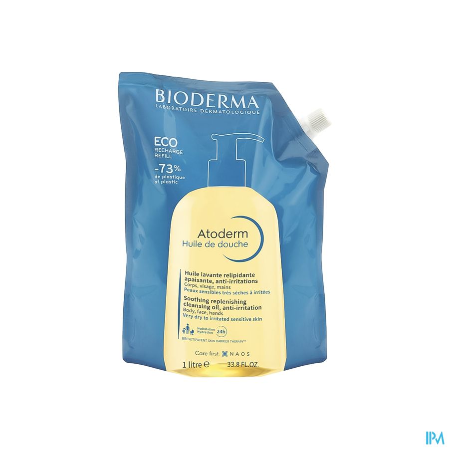 Bioderma Atoderm Huile Douche Ecorecharge 1l Bioderma Atoderm Huile Douche Ecorecharge 1l