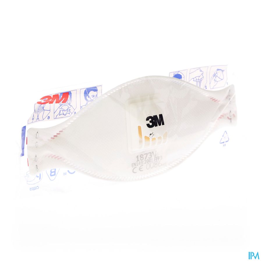 3m Masque Respir.+valve Ffp3 Norme En149 1 1873v 3m Masque Respir.+valve Ffp3 Norme En149 1 1873v