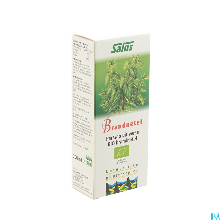 Salus Sap Brandnetel 200ml Salus Sap Brandnetel 200ml