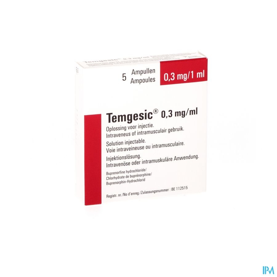 Temgesic Amp 5 X 0,3mg/ml Temgesic Amp 5 X 0,3mg/ml