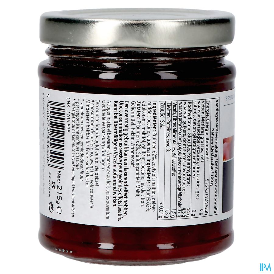 Prodia Broodbeleg Extra Pruimen 215g 5640 Revogan 3