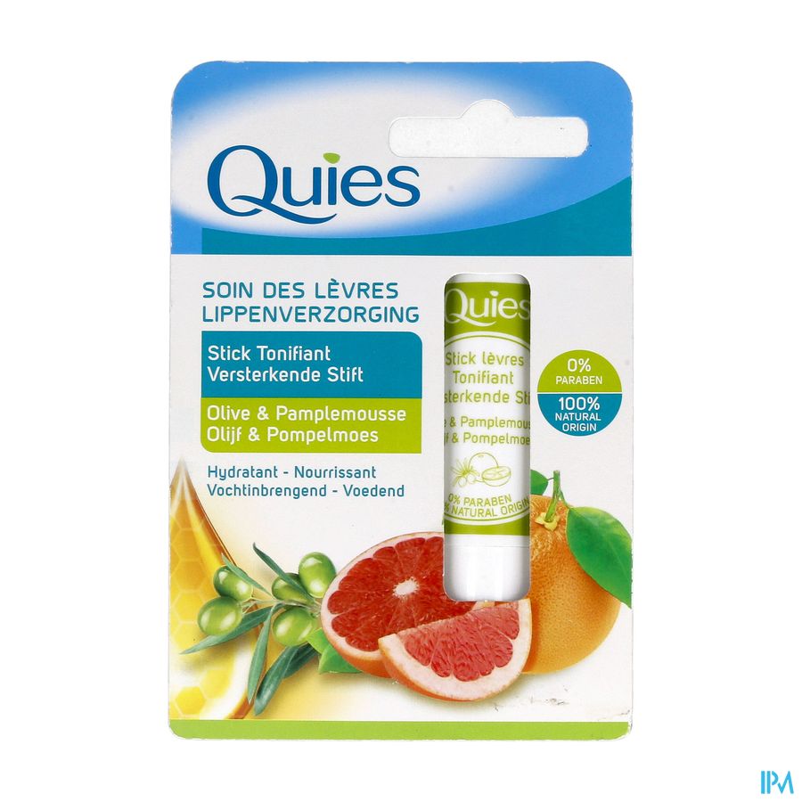 Quies Lippenstift Versterk. Olijf&pompelmoes 4,5g