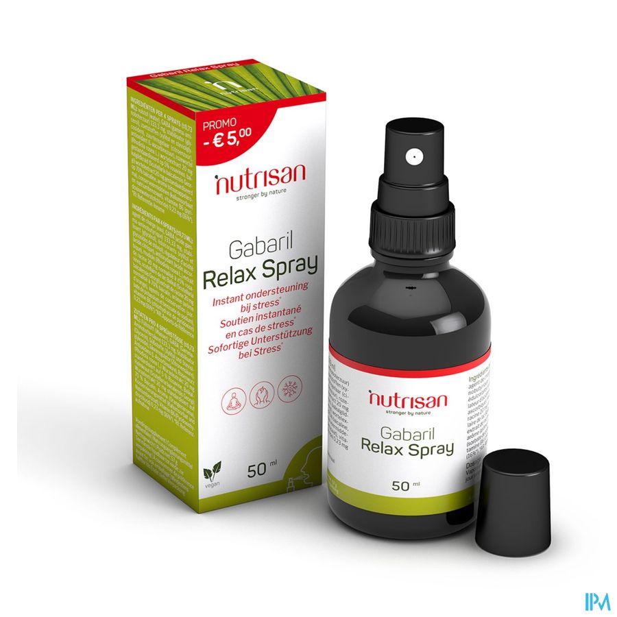 Gabaril Relax Spray 50ml -5€ Promo Nutrisan Gabaril Relax Spray 50ml -5€ Promo Nutrisan