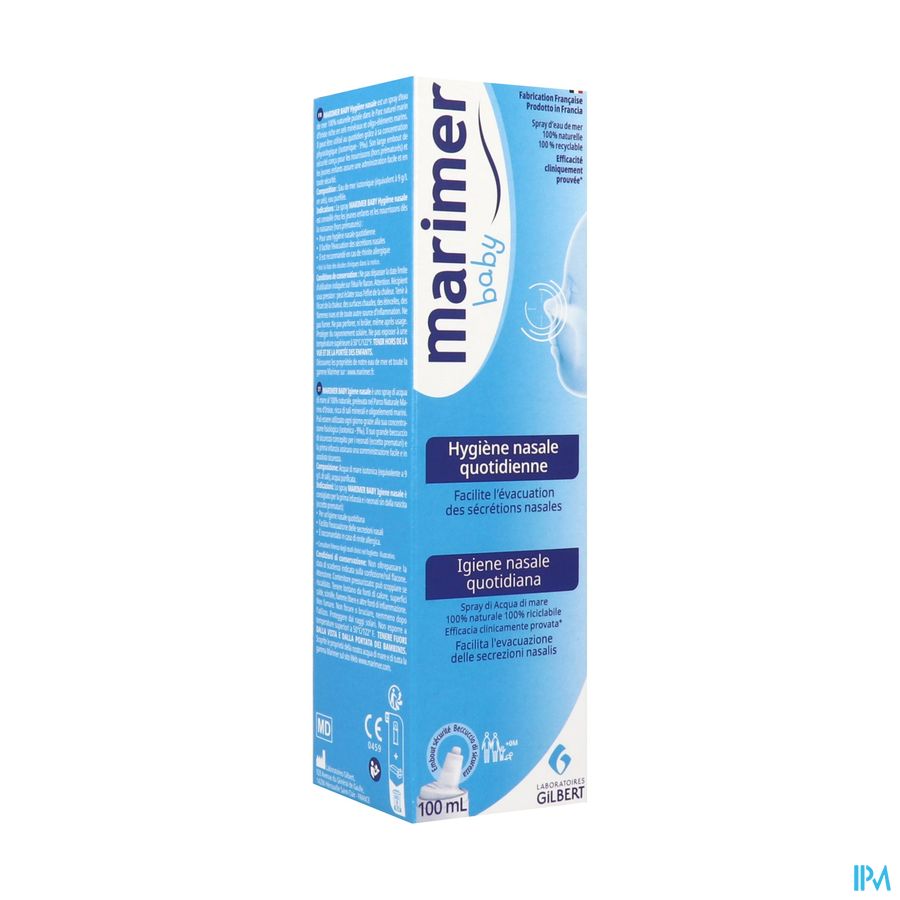 Marimer Baby Isotonisch Zeewater Spray 100ml Marimer Baby Isotonisch Zeewater Spray 100ml