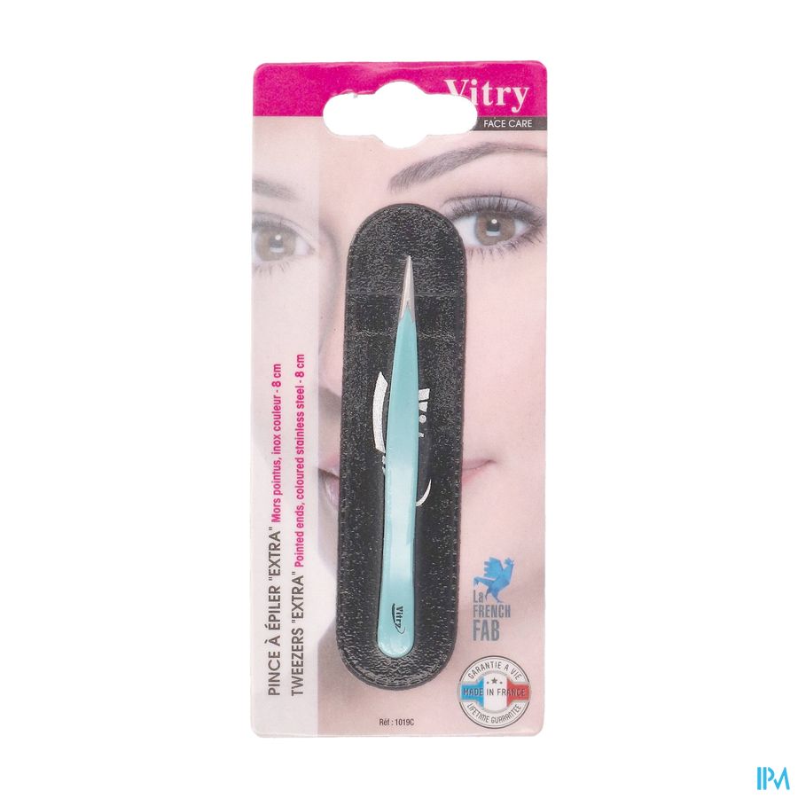 Pince A Epiler "extra" Couleur Mors Pointus 10