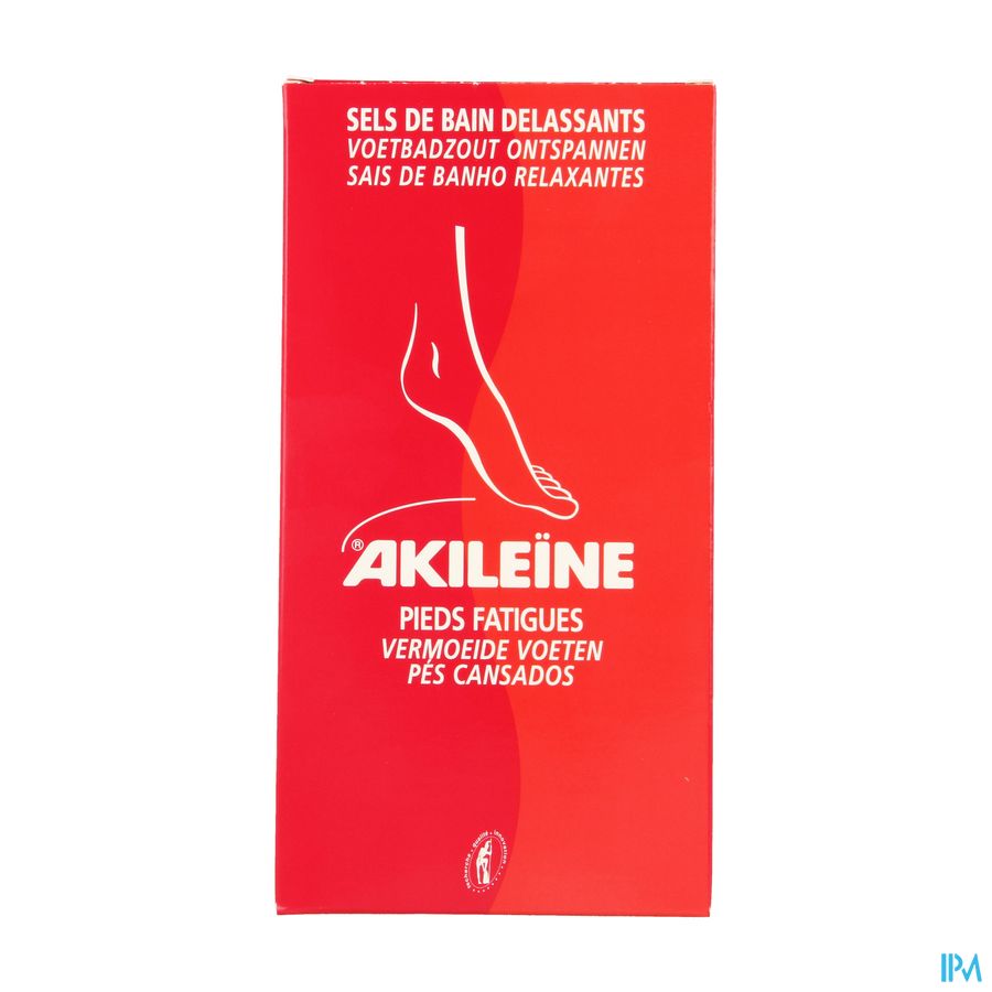 Akileine Rood Badzout Voeten Zakje 2x150g 101220 2