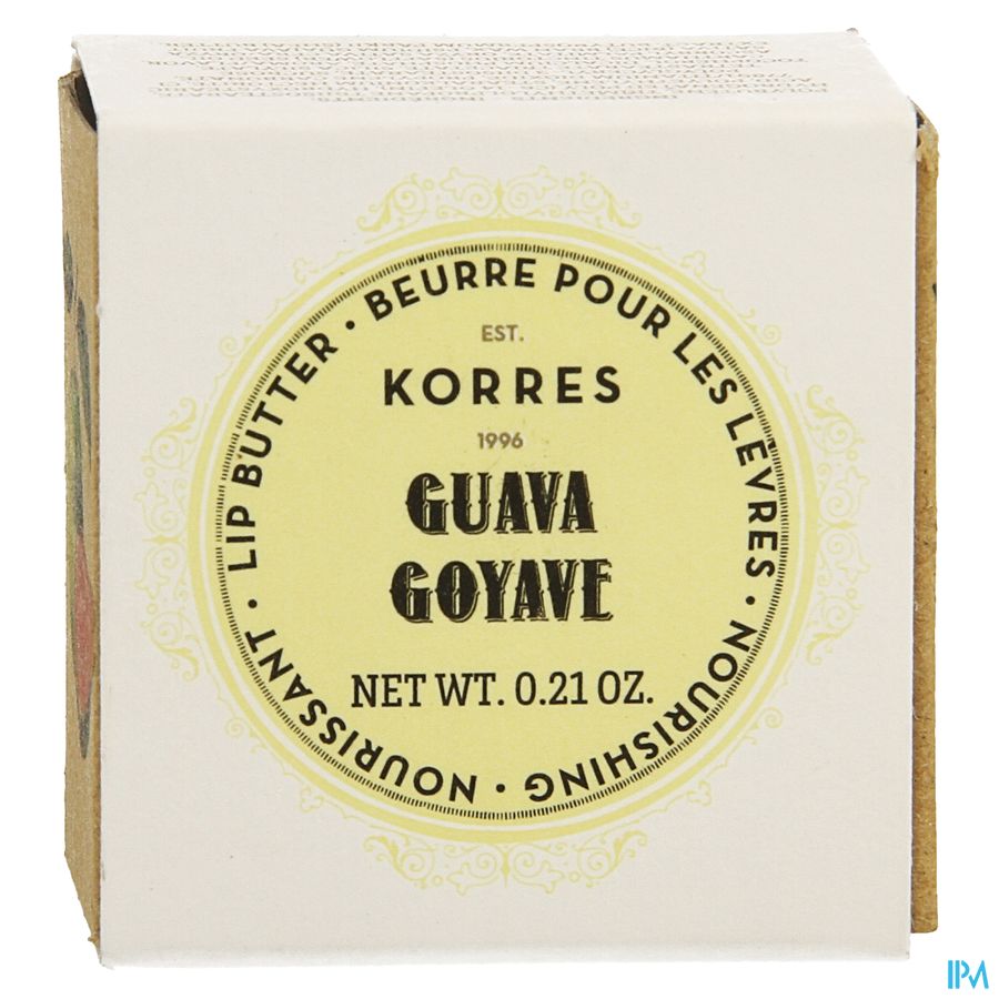 Korres Km Lipbutter Pot Guava 6g 1