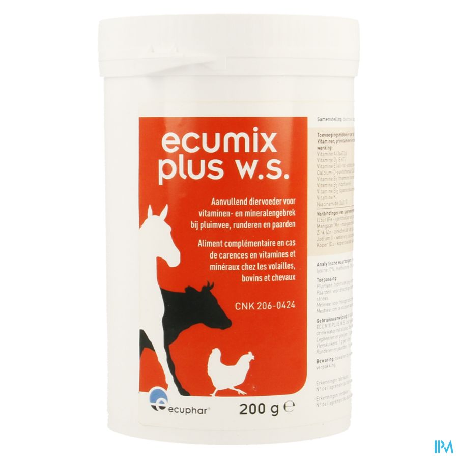 Ecumix Plus Ws Pdr Oplosbaar Pot 200g 2