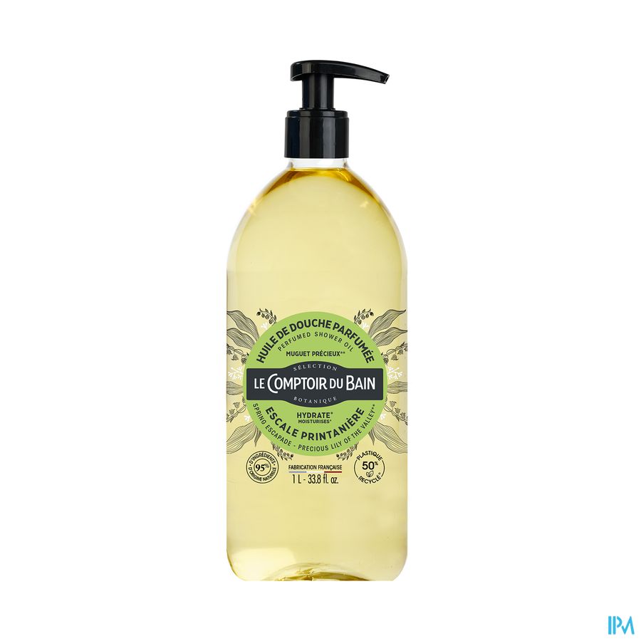 Le Comptoir Du Bain Huile Douche Muguet Fl 1l Le Comptoir Du Bain Huile Douche Muguet Fl 1l