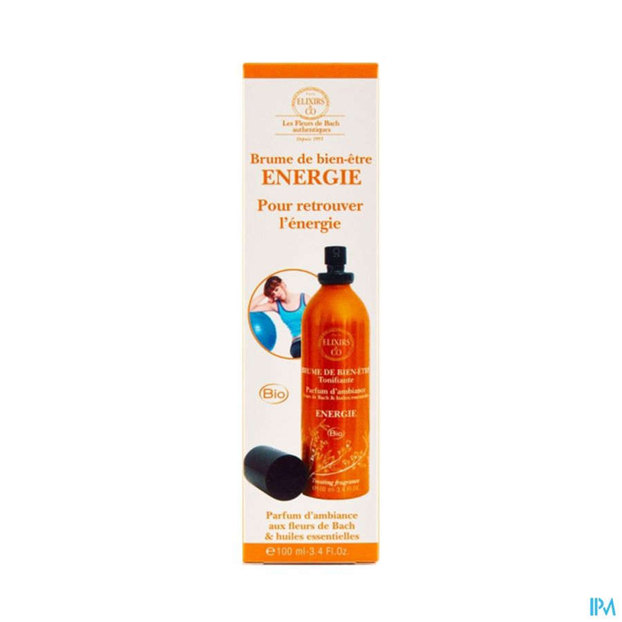 Elixirs Brume Energie Fleurs Bach Hle Ess. 100ml