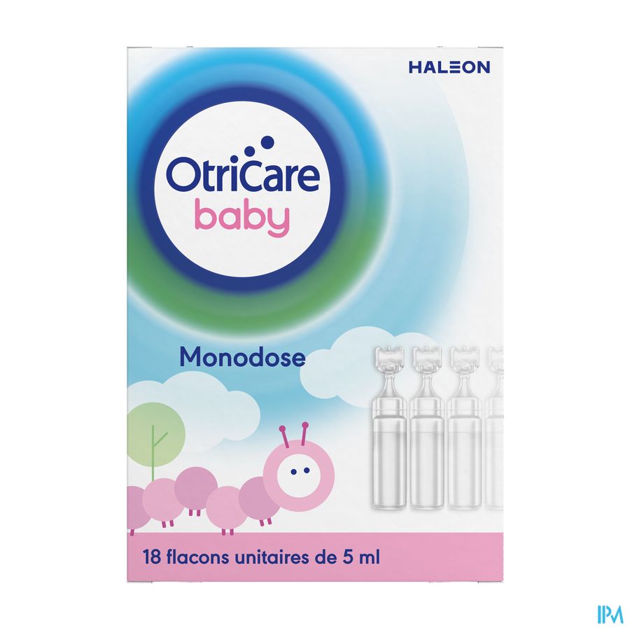 Otricare Baby Monodose Solution Saline 18x5ml