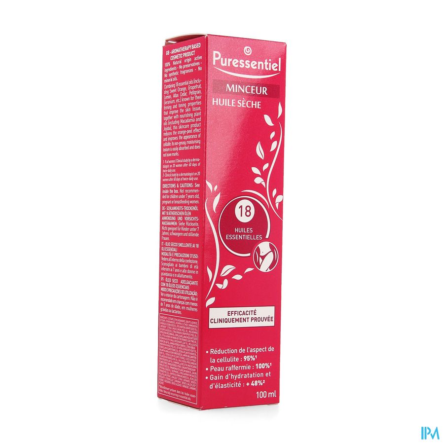 Puressentiel Afslanking Droge Olie 18 Ess Ol.100ml 3