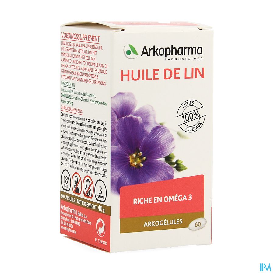Arkogelules Huile De Lin 60 4