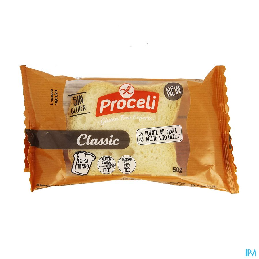 Proceli Classic Sandwichbrood 2st 50g Rte Revogan Proceli Classic Sandwichbrood 2st 50g Rte Revogan