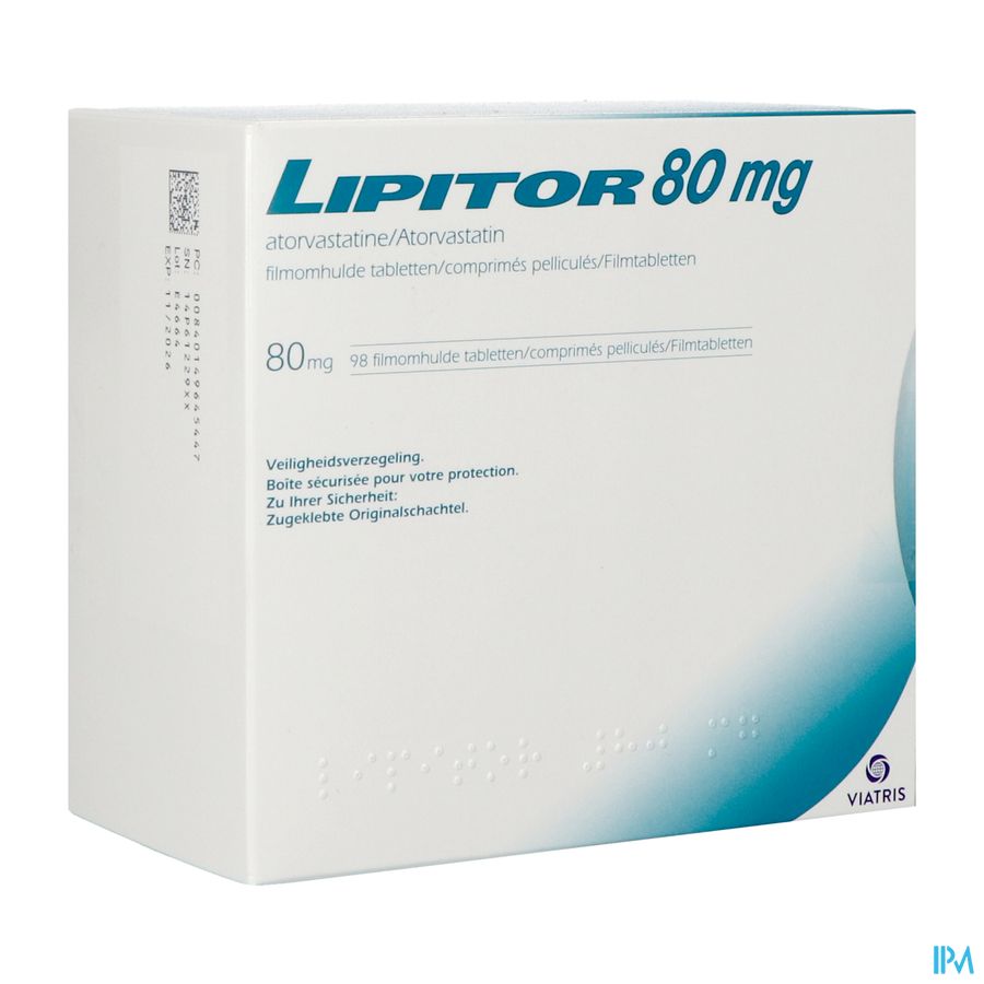 Lipitor 80mg Comp 98 Lipitor 80mg Comp 98
