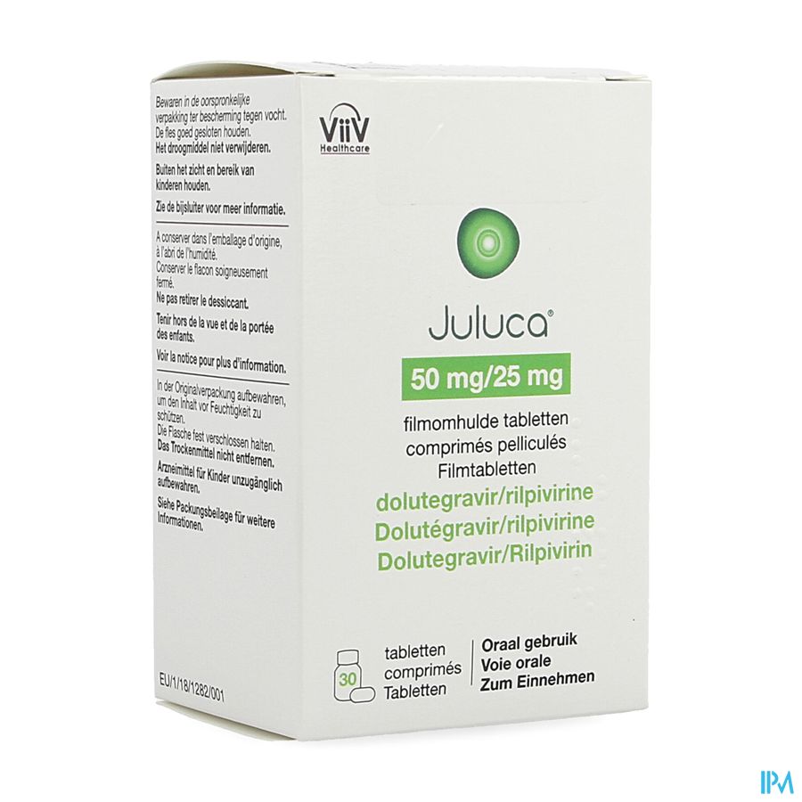 Juluca 50mg/25mg Abacus Filmomh Tabl 30 Juluca 50mg/25mg Abacus Filmomh Tabl 30