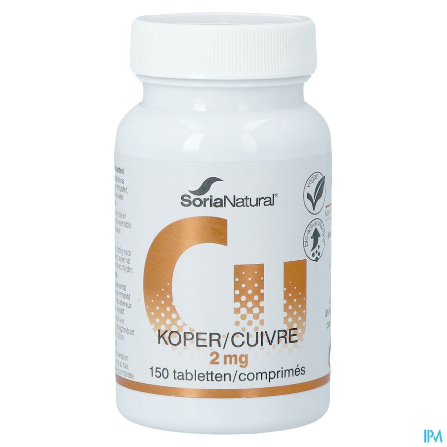Soria Koper Retard 2mg Tabl 150 3