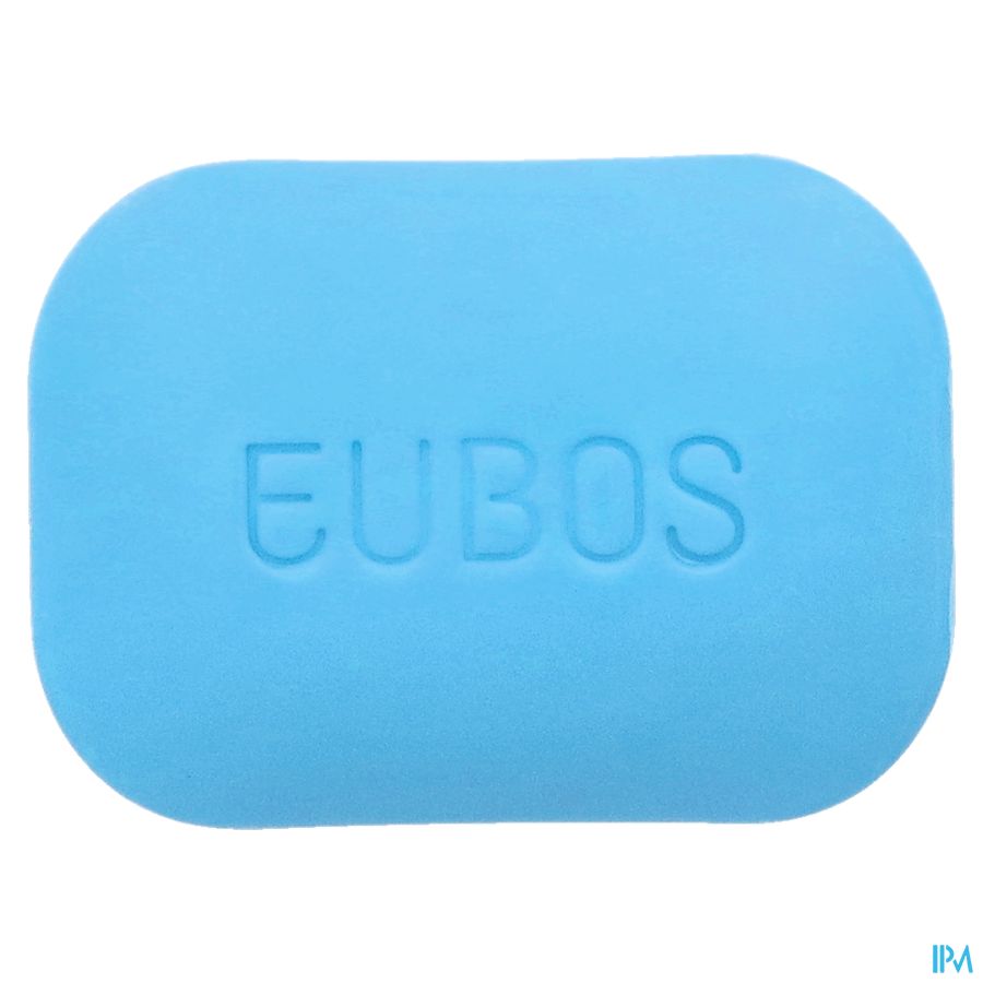Eubos Compact Wastablet Blauw Z/parf 125g 3