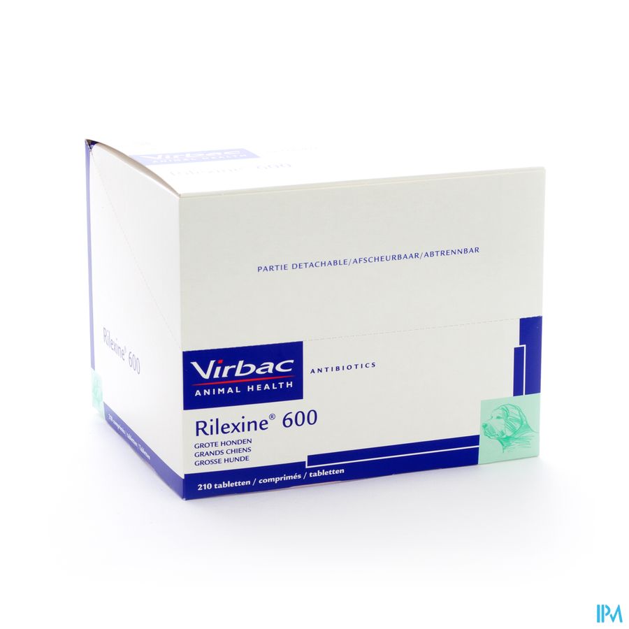 Rilexine 600 Comp 210x600mg