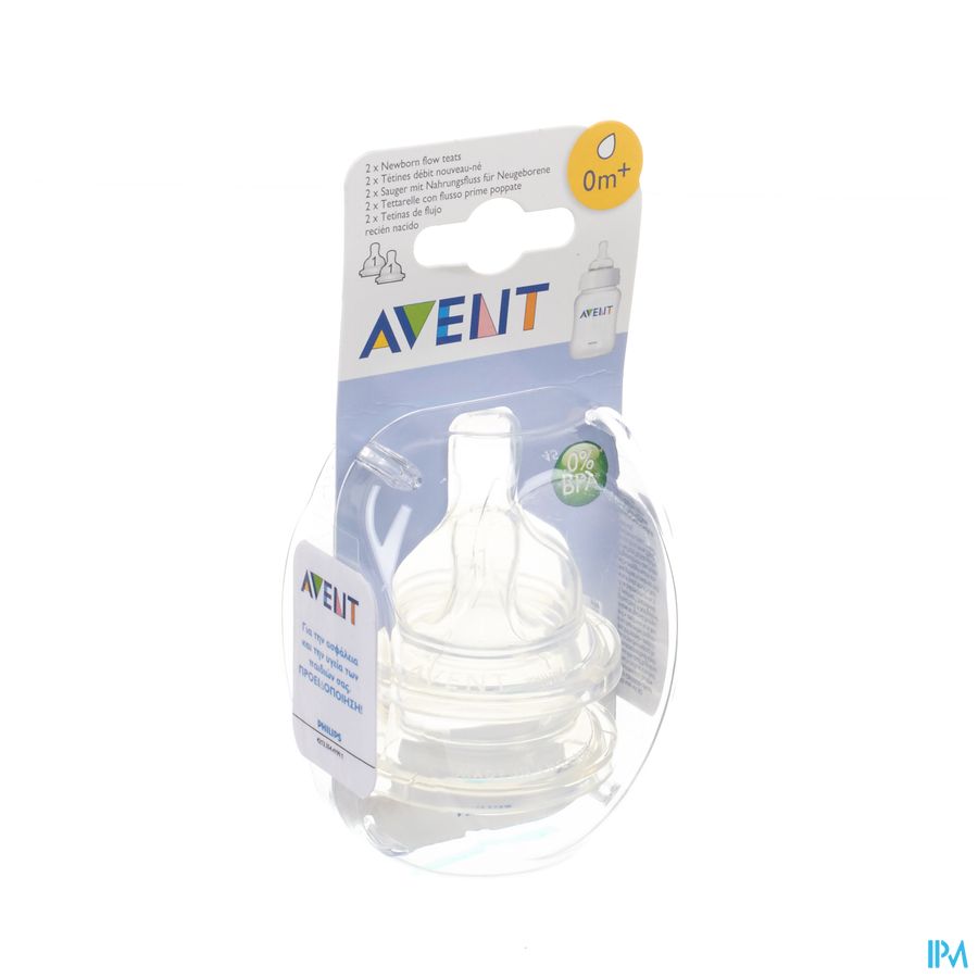Phillips Avent Zuigspeen Pasgeborenen 1gat 2 SCF631/27 1