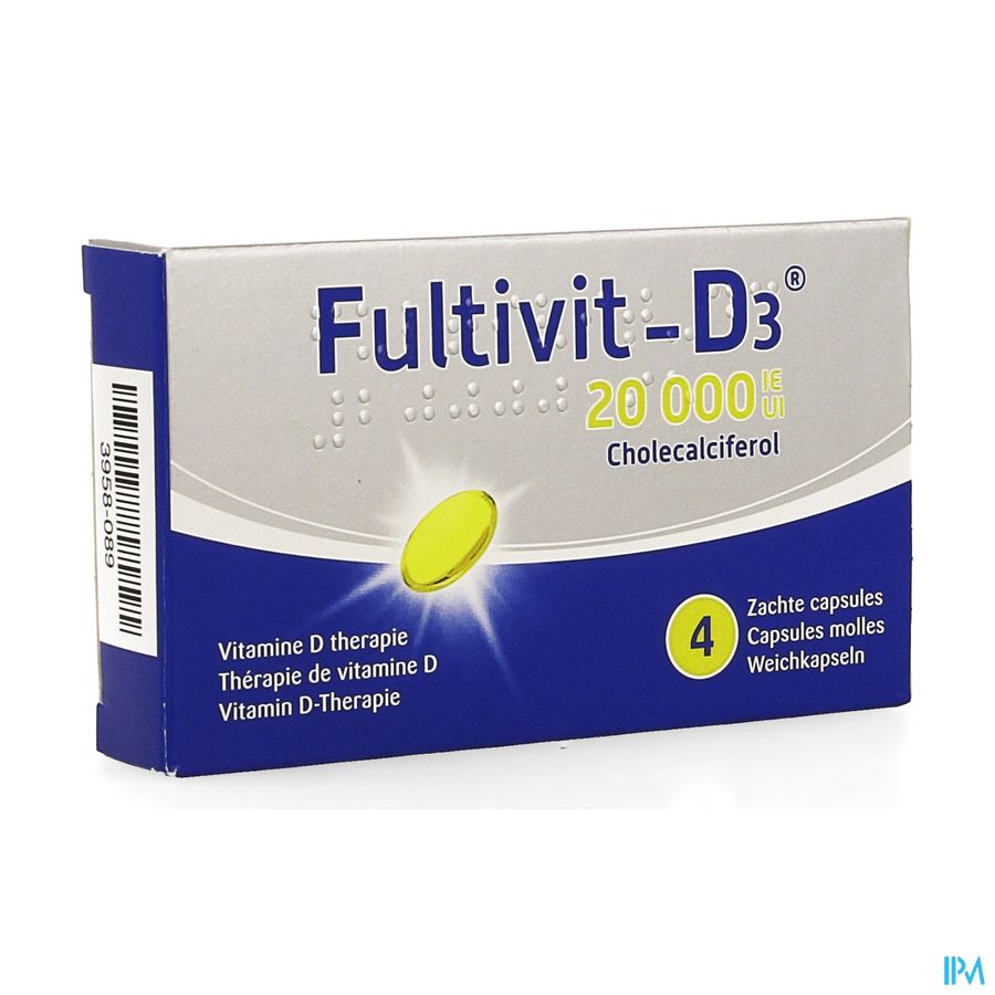 Fultivit-D3 20000Ie Caps Zacht  4