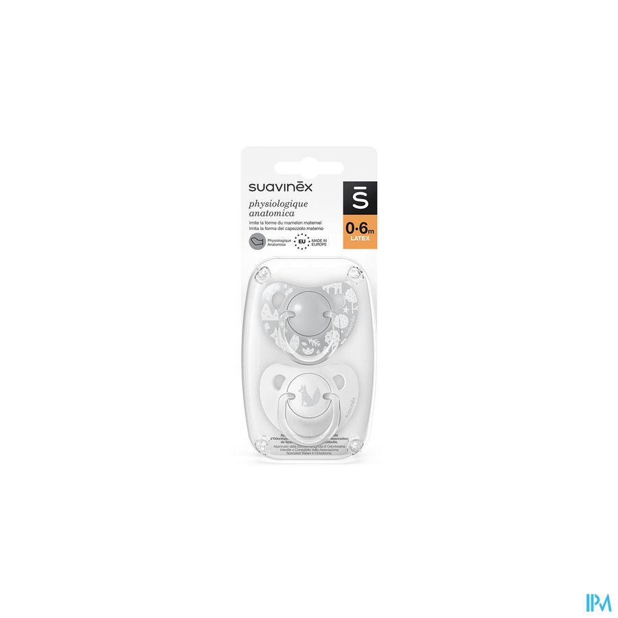 Suavinex Forest Speen Latex Anat 0/6m Fox Duo Suavinex Forest Speen Latex Anat 0/6m Fox Duo