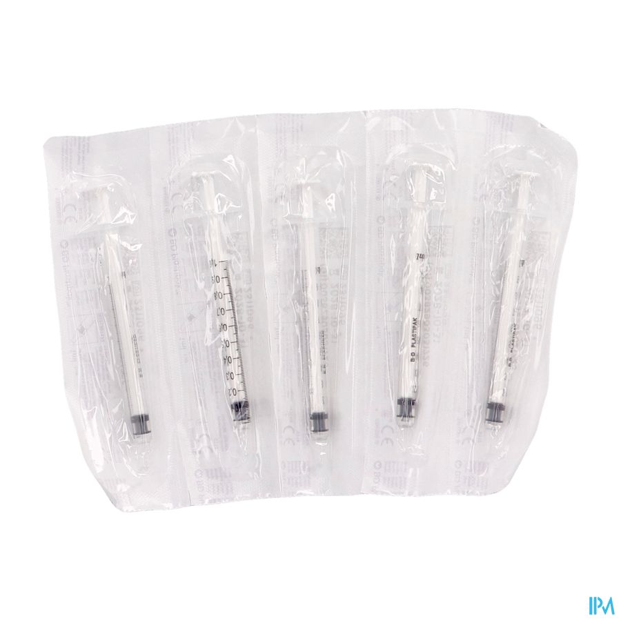 Bd Plastipak Spuit Luer Tuberculine 1ml 10 303172 Bd Plastipak Spuit Luer Tuberculine 1ml 10 303172