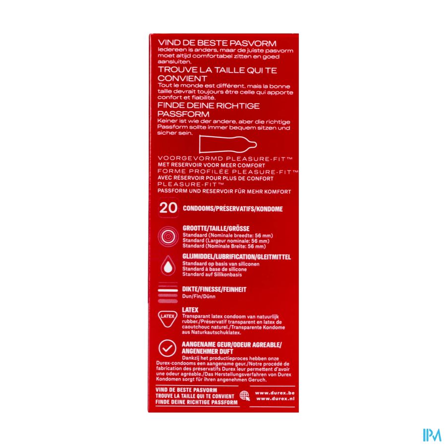 Durex Thin Feel Condoms 20 1