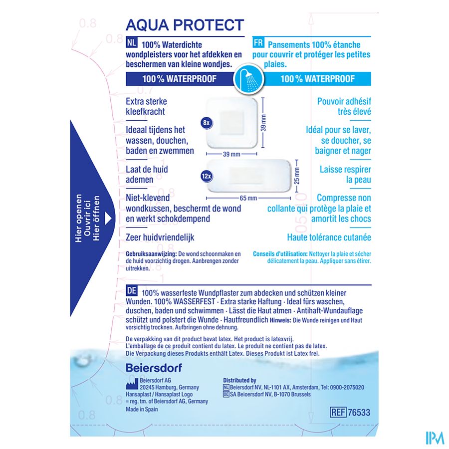 Hansaplast Aqua Protect Strips 20 3