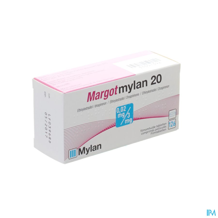 Margotviatris 0,02mg/3mg Comp Pell 126 Margotviatris 0,02mg/3mg Comp Pell 126