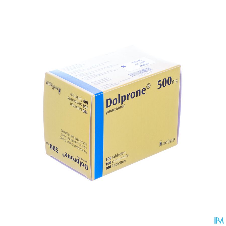 Dolprone Comp 100 X 500mg Ad Ud Dolprone Comp 100 X 500mg Ad Ud