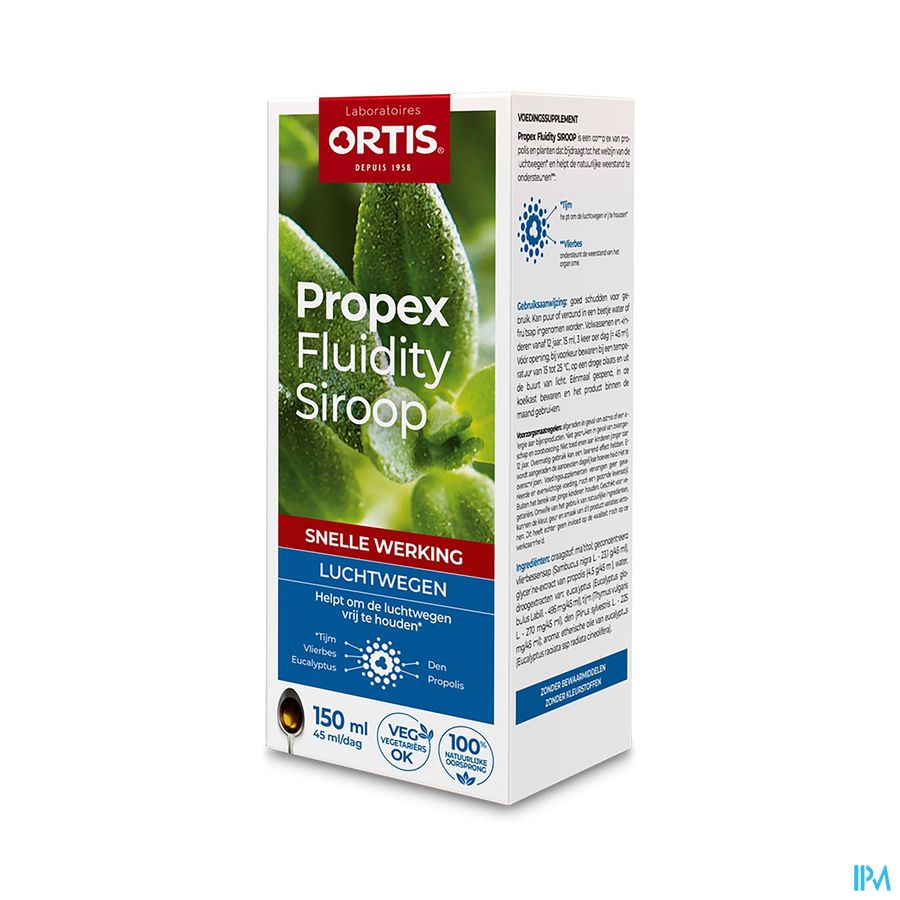 Ortis Propex Siroop Fluidity 150ml 1