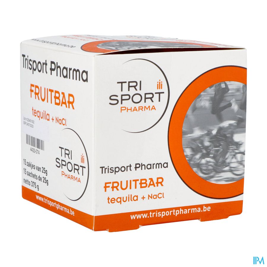 Trisportpharma Fruit Bar Tequila 15x25g 1