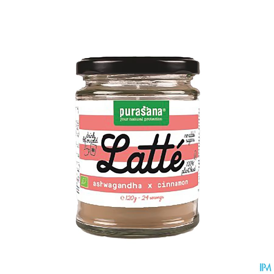 Purasana Superfoods Ashwagandha Cinn. Latte 120g Purasana Superfoods Ashwagandha Cinn. Latte 120g
