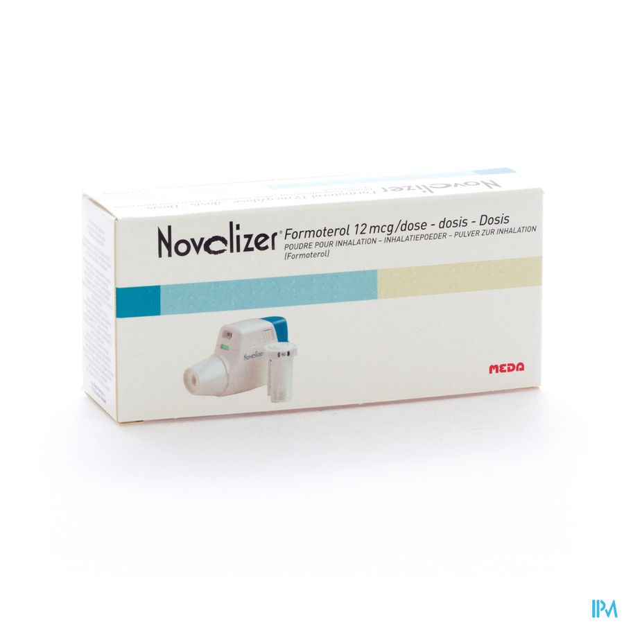 Novolizer Formoterol 12 Mcg Pulv Inhal 60 Doses Novolizer Formoterol 12 Mcg Pulv Inhal 60 Doses