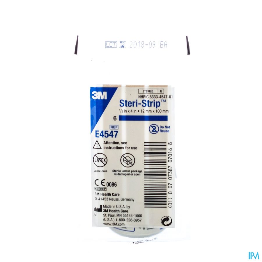 Steri-strip 3m Elastic 12mmx100mm 1x6 R4547