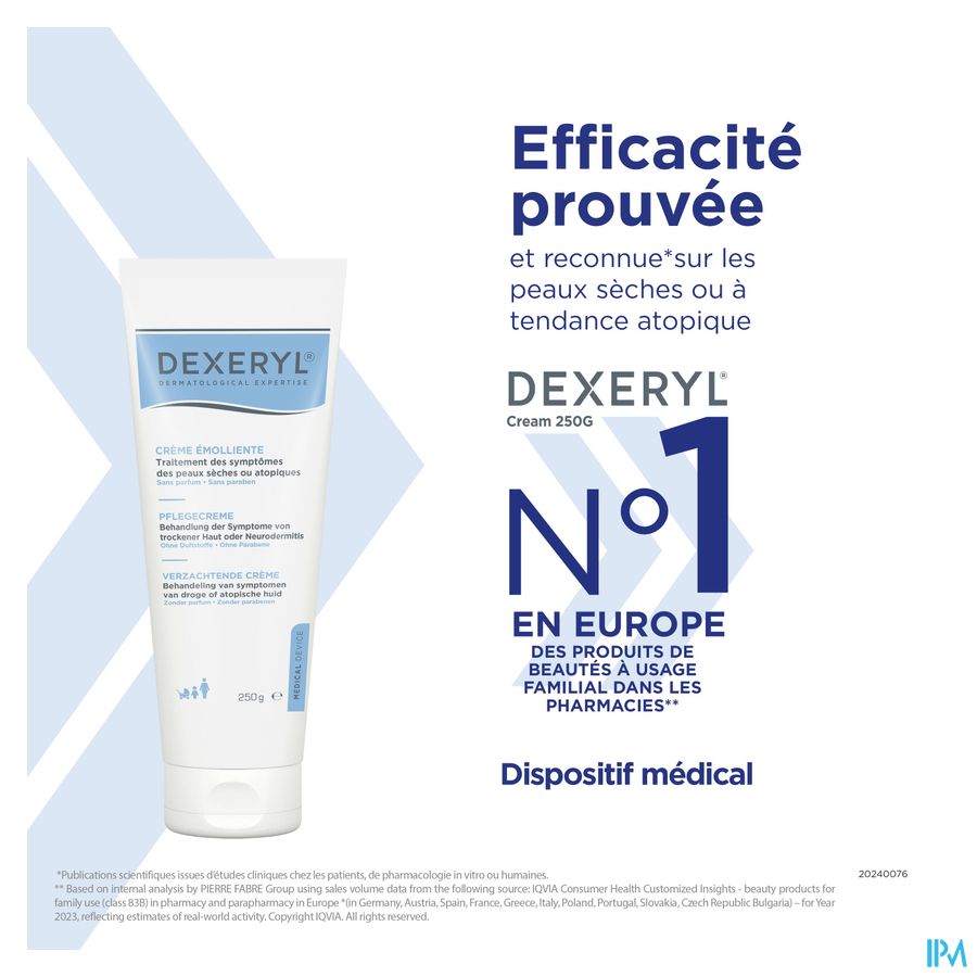 Dexeryl Creme Tube 250g 20